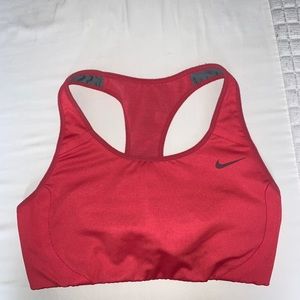Coral Nike Sports Bra